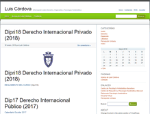 Tablet Screenshot of cordovaluis.org
